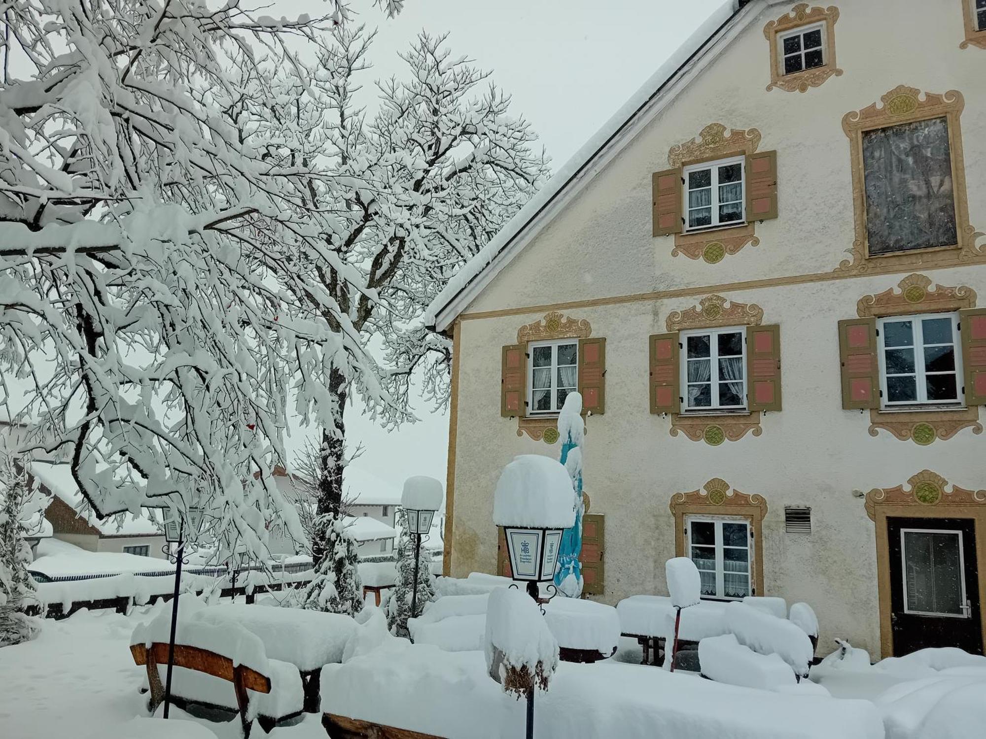 Gasthaus Zur Moosmuehle Huglfing Exteriör bild