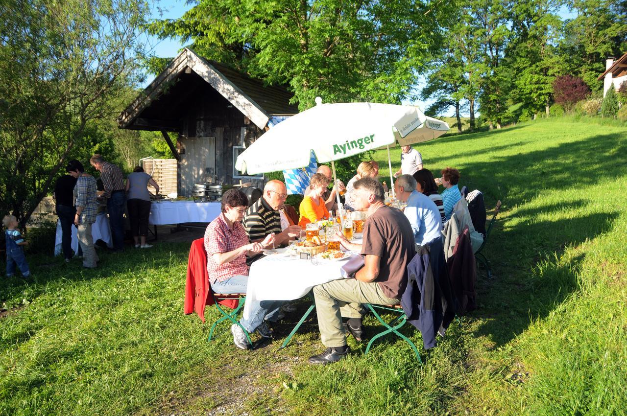 Gasthaus Zur Moosmuehle Huglfing Exteriör bild