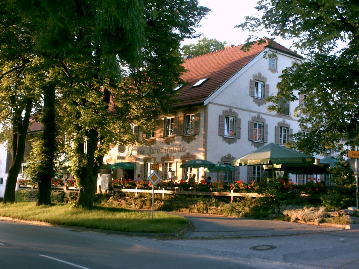 Gasthaus Zur Moosmuehle Huglfing Exteriör bild